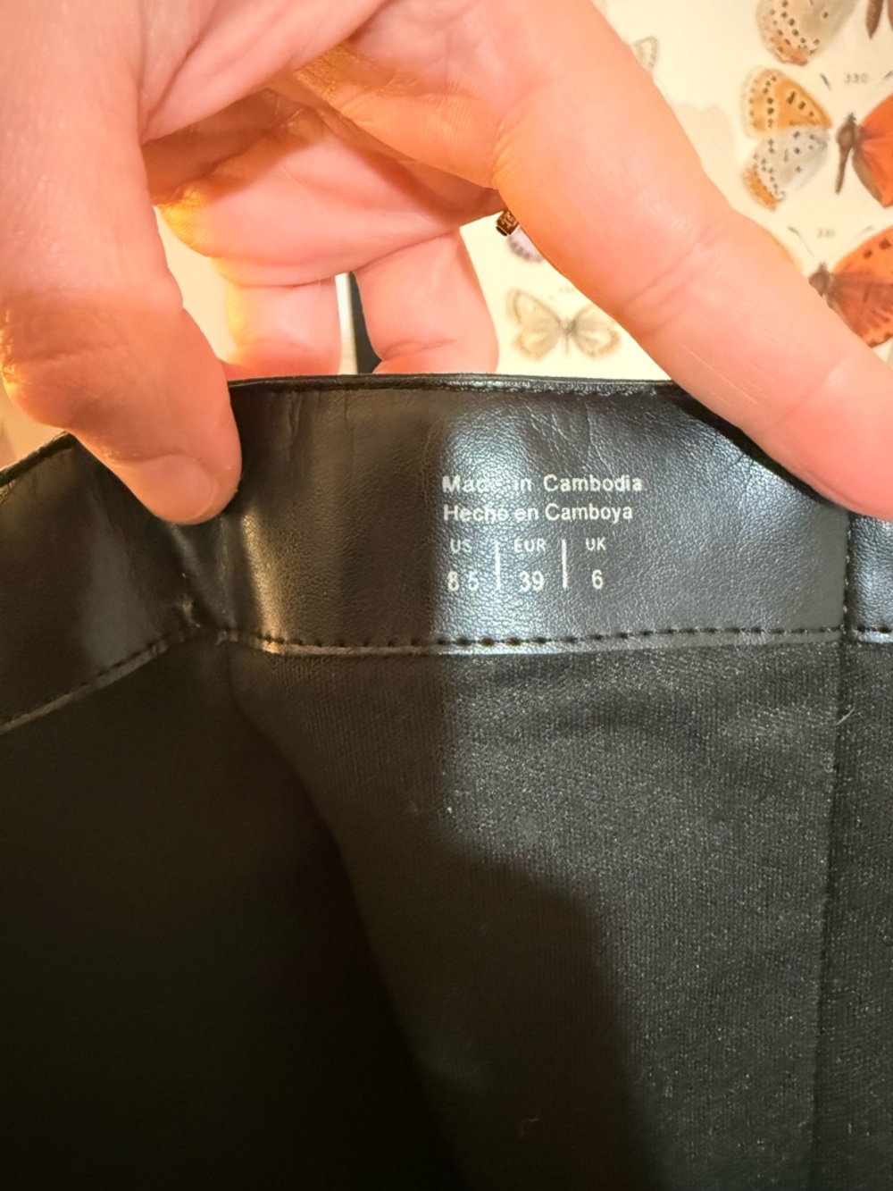 Aldo Black Zip-Detail Boots - Picture 5 of 5